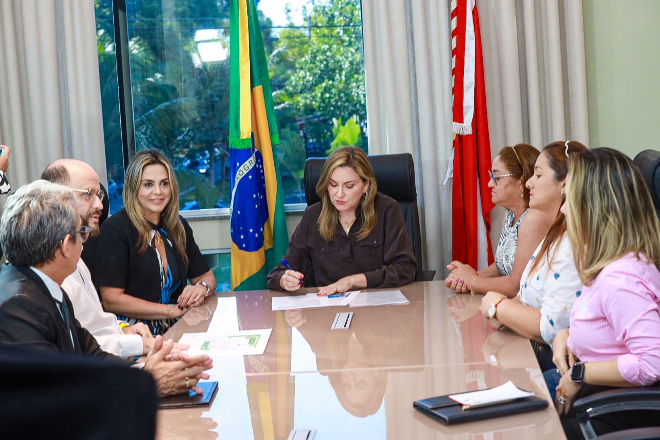 Vice-governadora autorizou a obra em Nova Timboteua. Foto: Alex Ribeiro/Agência Pará