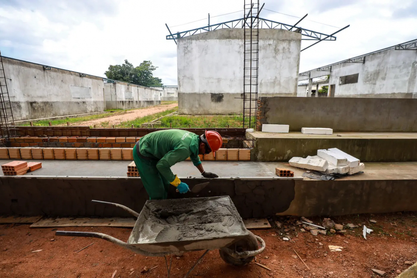 Foto: Reconstrução da Escola Estadual Dr. Gaspar Vianna beneficiará mais de 500 estudantes, em Marabá