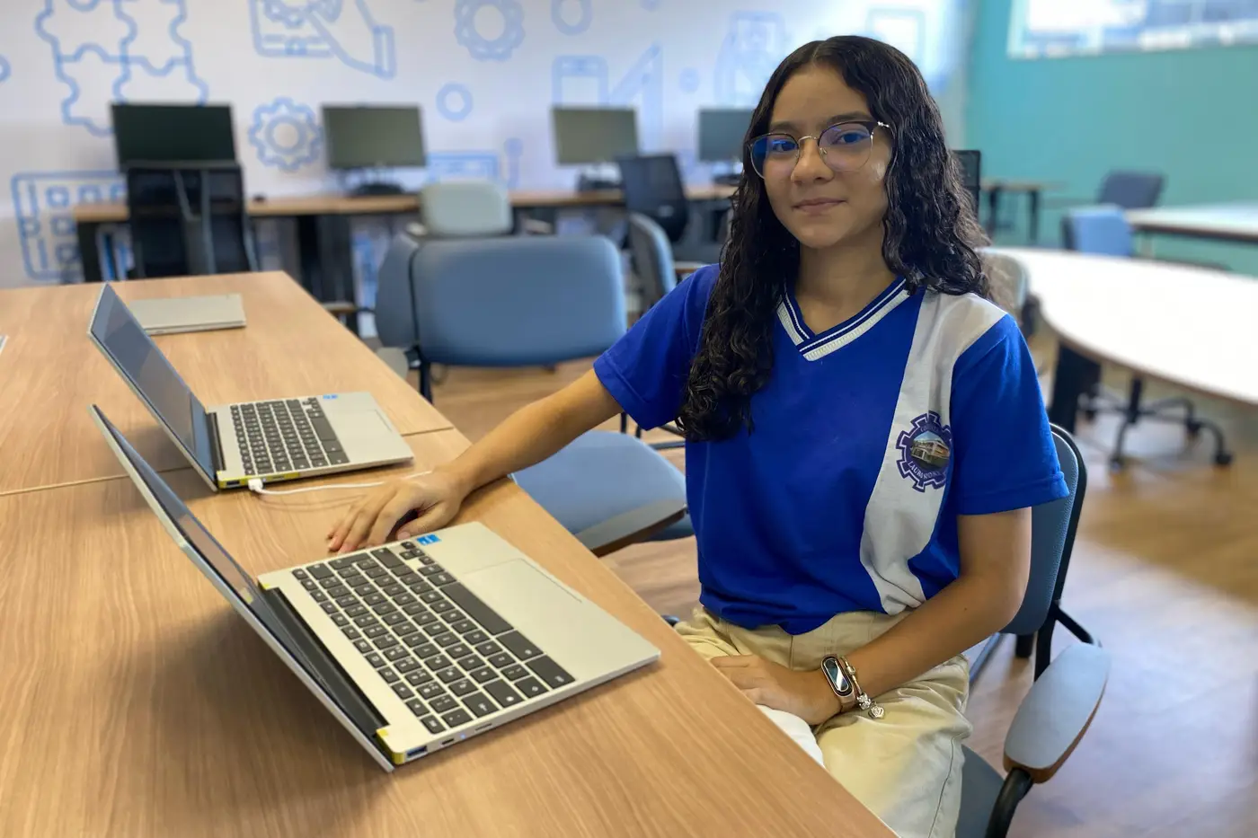 Stefany Monteiro, da Escola Estadual Lauro Sodré - Foto: Divulgação