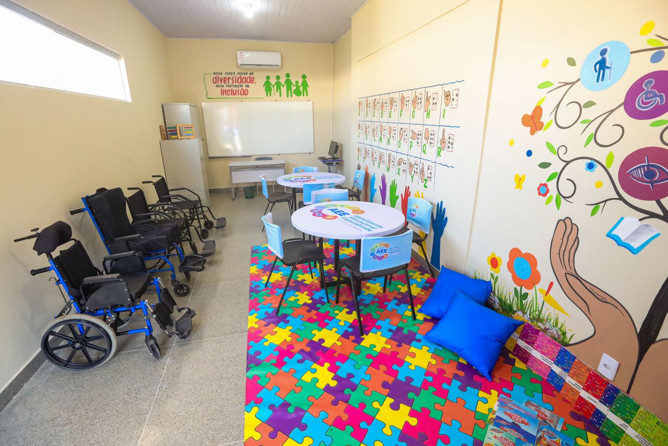 Sala de Atendimento Educacional Especializado: inclusão garantida - Foto: Marcelo Lelis / Ag. Pará