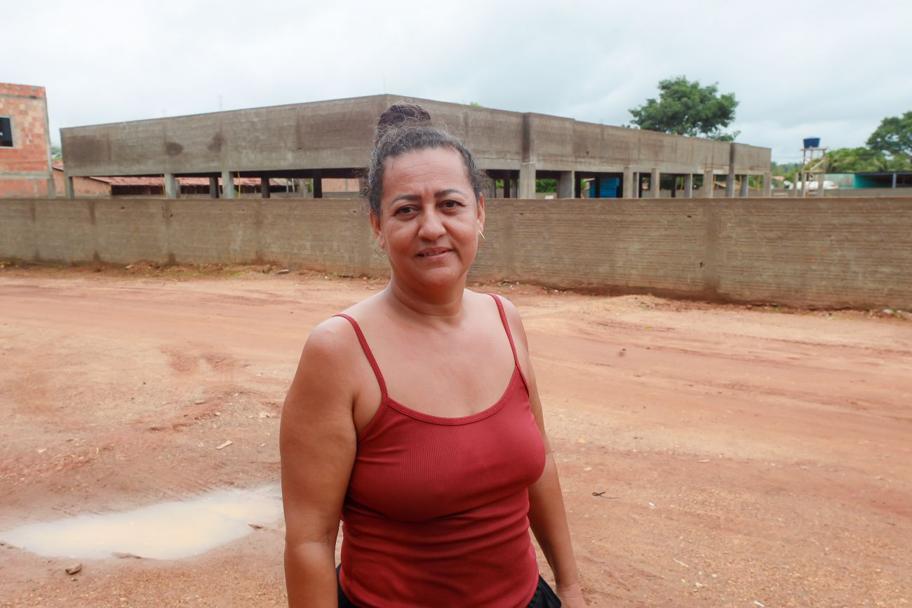 Vilma dos Santos, moradora - Foto: Bruno Cruz / Agência Pará