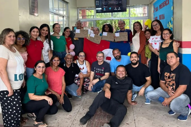 Equipe pedagógica da Escola Professora Terezinha de Jesus - Foto: Divulgação