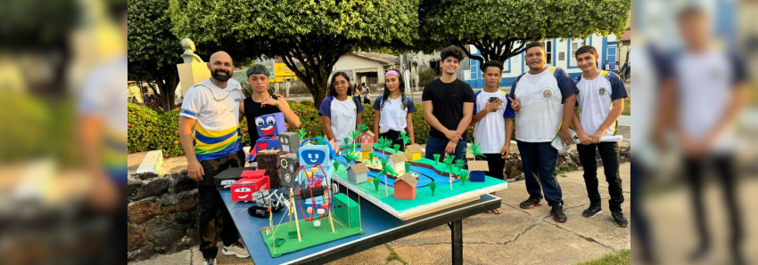 Foto: Escola estadual de tempo integral encanta público com mostra de sustentabilidade, ciência e robótica em Cametá