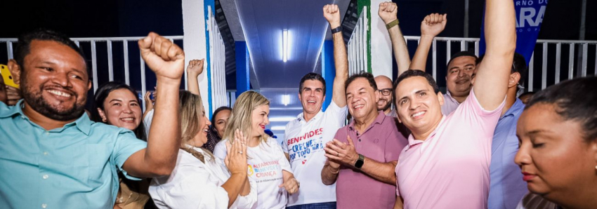 Foto: Estado entrega creche à população de Benevides no aniversário do município