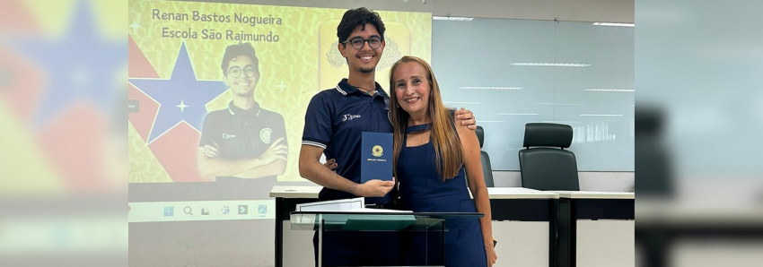 Foto: Estudante de Santarém tem a melhor redação e representará o Pará em Brasília