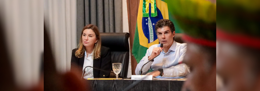 Foto: Governador e vice participam de reunião que formula Política Estadual de Educação Escolar Indígena