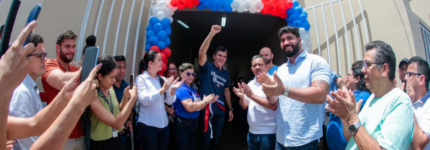 Foto: Governo do Estado entrega escola em Magalhães Barata reconstruída e ampliada