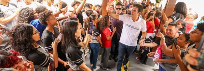 Foto: Ananindeua recebe a 150ª escola totalmente reestruturada pelo Governo do Estado