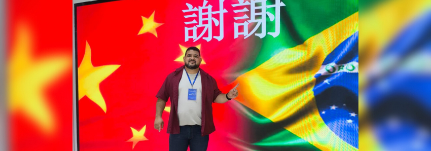 Foto: Professor de Matemática da rede pública estadual do Pará faz intercâmbio na China