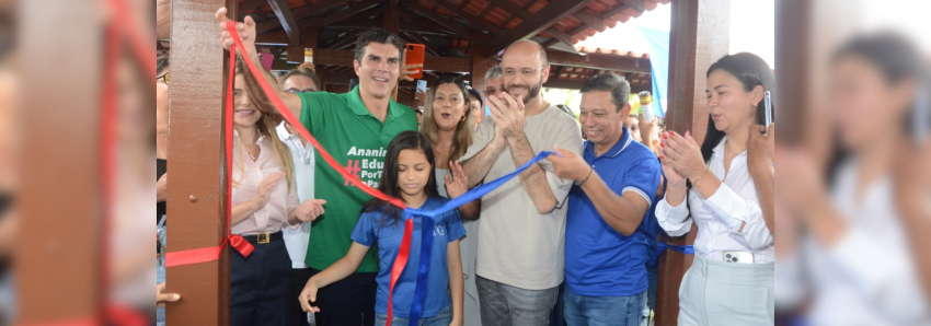 Foto: Em Ananindeua, Estado entrega escola e alcança marca de 152 unidades no Pará