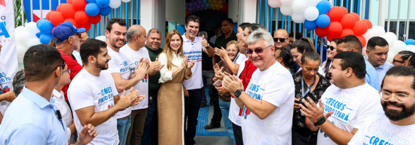 Foto: Estado entrega o maior espaço de aprendizagem para crianças, em Ananindeua