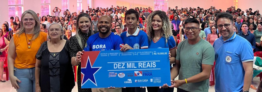 Foto: Com o 'Bora Estudar', Governo do Pará valoriza desempenho de quase 17 mil estudantes