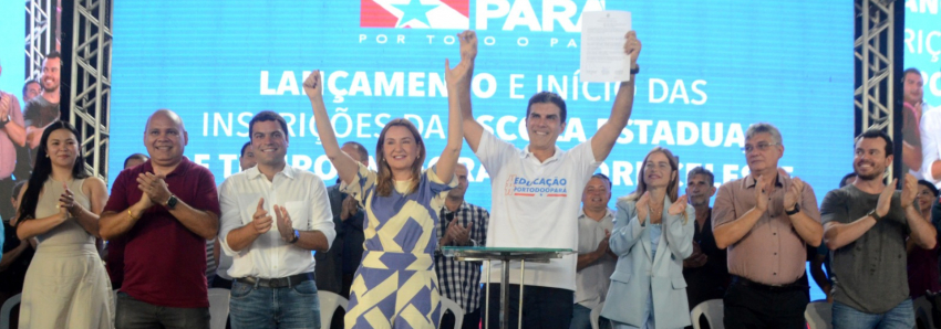 Foto: Governo do Pará entrega primeira escola estadual bilíngue em Tempo Integral 