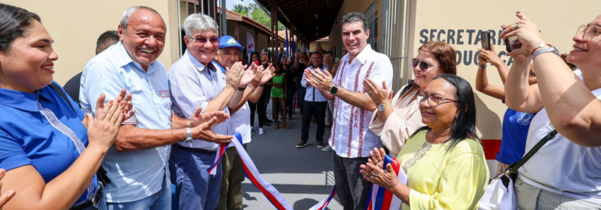 Foto: Governo entrega em Cachoeira do Arari a 157ª estadual totalmente reconstruída 