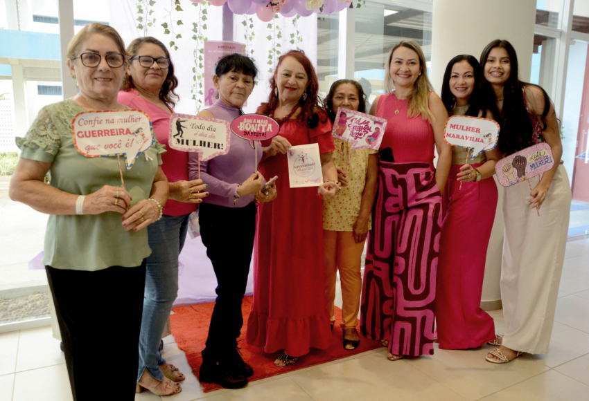 Foto: Seduc realiza acolhimento de servidoras no Dia Internacional da Mulher