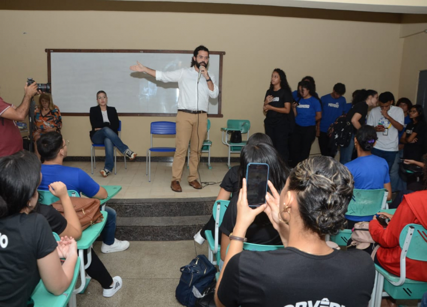 Foto: Seduc garante melhorias estruturais e mais tempo de aula para estudantes da E.E.E.F.M. Pedro Amazonas Pedroso