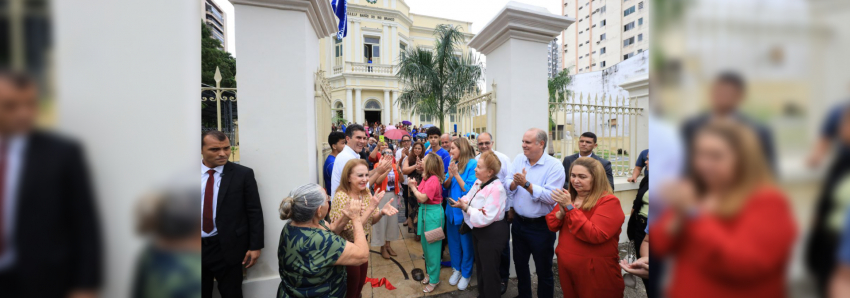 Foto: Escola Estadual Barão do Rio Branco é entregue restaurada pelo Governo do Pará