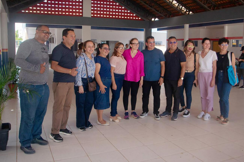 Foto: No Marajó, Seduc acompanha equipe do Fundo Nacional da Educação em visitas a escolas