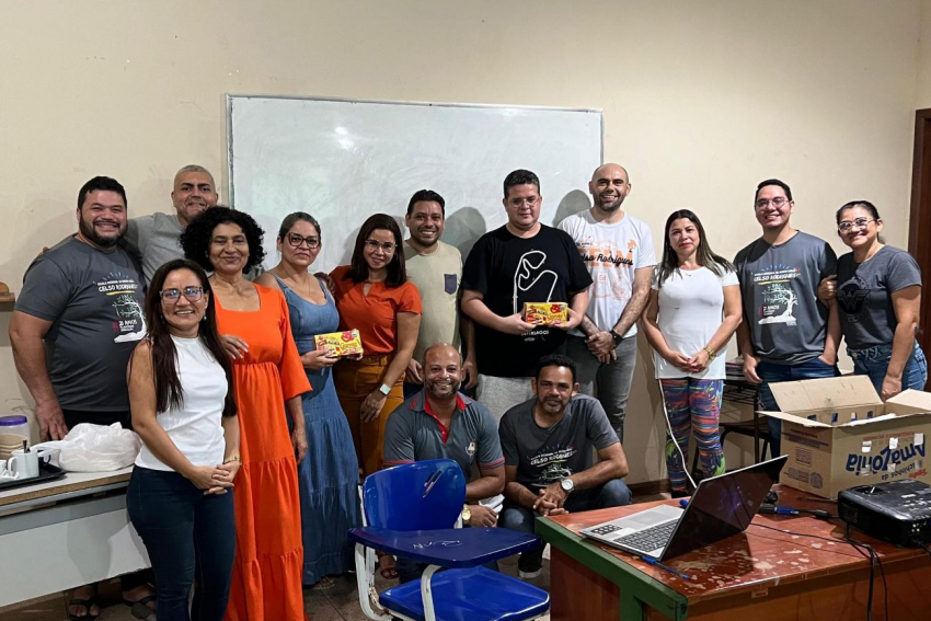 Foto: Professores da rede estadual participam de formação para aprimorar metodologia de ensino com abordagem Steam