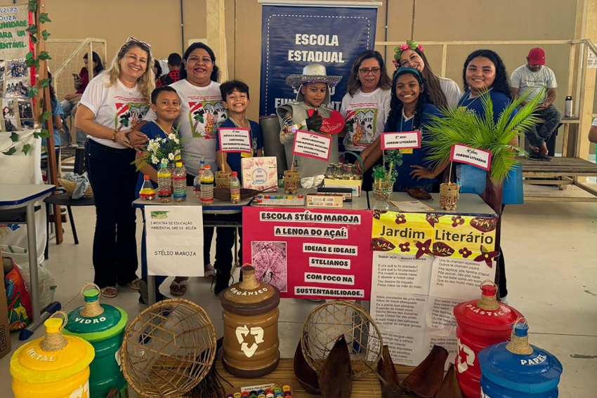 Foto: Escolas Estaduais promovem ações de educação ambiental no Dia Mundial do Meio Ambiente