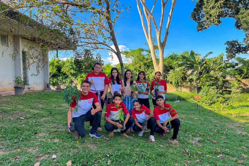 Foto: Escola Estadual de Itaituba está entre as 10 melhores do mundo com ação de reflorestamento e educação especial