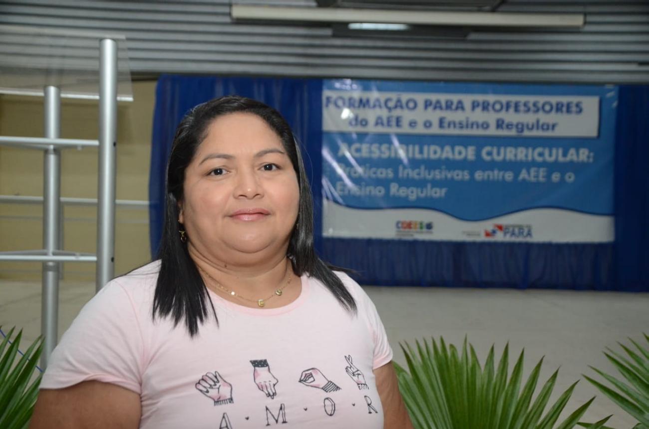 Silene Barreto: ''necessidade de adaptação de recursos'' - Foto: Eliseu Dias / Ascom Seduc