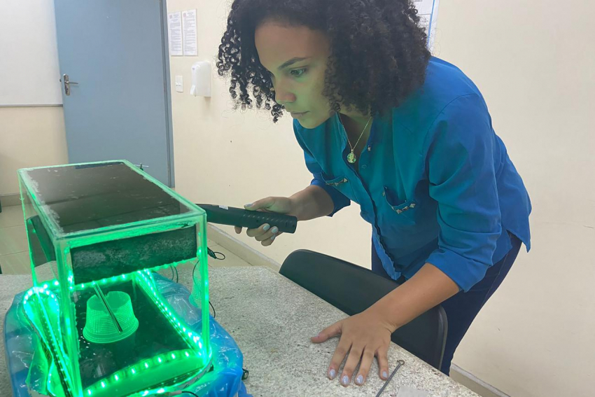 Foto: Professora da Seduc representa o Pará no maior laboratório de física do mundo