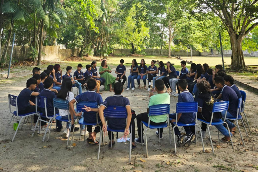 Foto: Escolas estaduais concluem a primeira etapa da I Conferência Internacional Infantojuvenil