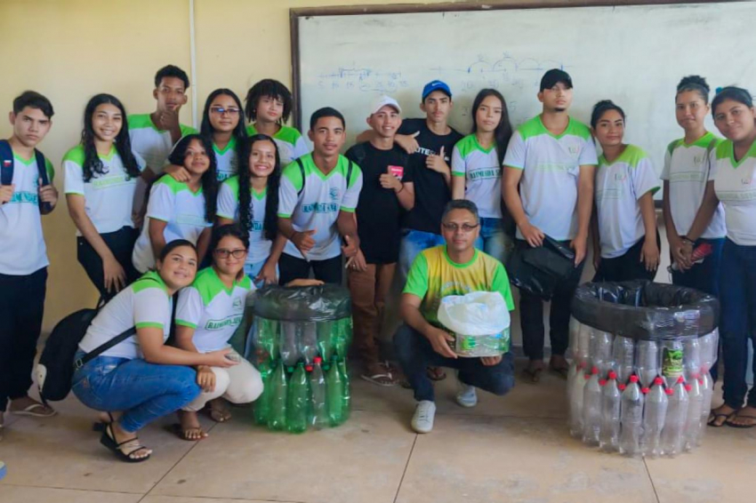 Foto: Em Curuçá, projeto de educação ambiental engaja alunos em soluções sustentáveis