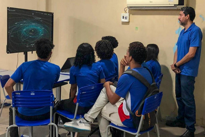 Foto: Estudantes alcançam resultado inédito em descobertas de asteroides na região