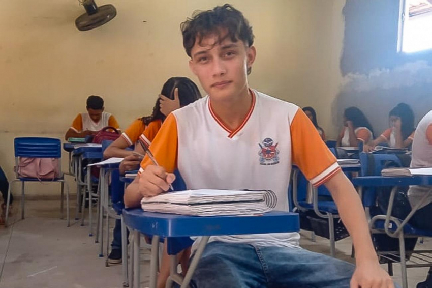 Foto: Estudante de Cametá está entre os 3 vencedores da 'Redação do Círio 2024'