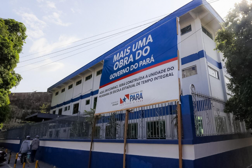 Foto: Governo do Estado lança a mais nova escola estadual de tempo integral para estudantes de Icoaraci