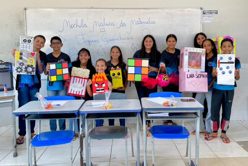 Foto: Projeto incentiva criatividade e imaginação no ensino-aprendizagem da matemática