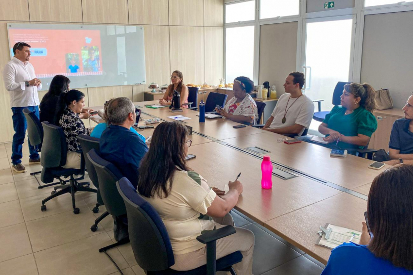 Foto: Seduc e Comissão de Educação Ambiental tratam da Conferência Internacional Infantojuvenil