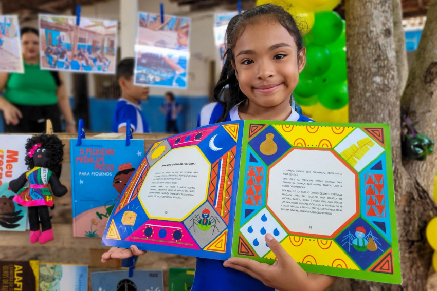 Foto: Escola estadual em Ananindeua mostra projetos alusivos ao Dia da Consciência Negra