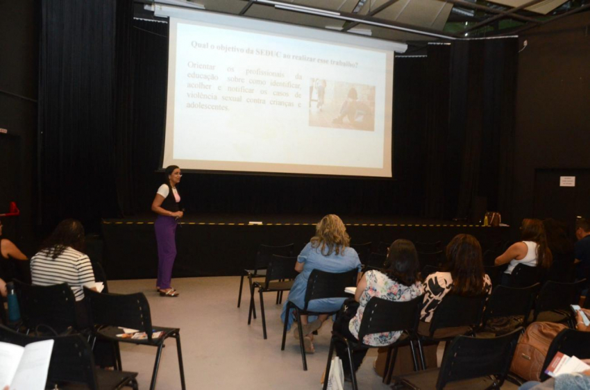 Foto: Seduc qualifica educadores de Ananindeua sobre proteção e garantia de direitos de crianças e adolescentes