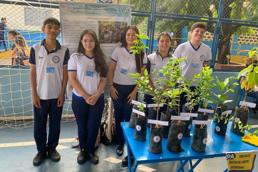 Foto: 'Quintais dos Sabores Sustentáveis' une educação e preservação no oeste do Pará