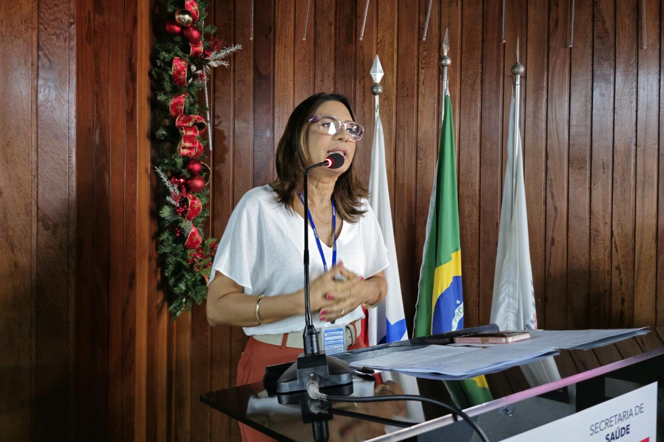 Eliana Celino é coordenadora da iniciativa, pela Seduc: ''É gratificante acompanhar alunos concluindo ciclos fundamentais'' - Foto: Josué Amaral - Ascom/Hemopa