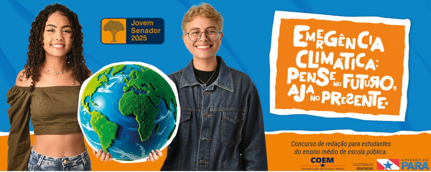 Foto: Abertas as inscrições para o Programa Jovem Senador 2025