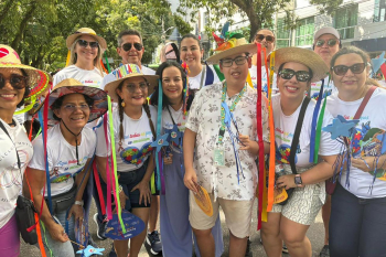 Notícia: Estudantes com autismo acompanhados pelo CAEE participam de batalhão inclusivo